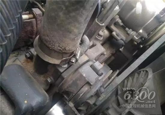 挖机水温高,用排除法解决问题