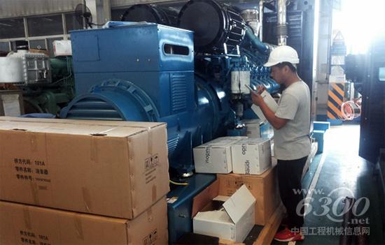中建三局客户验收产品,准备发往巴基斯坦